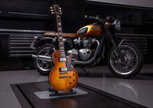 Triumph e Gibson: insieme con le 1959 legends per la ricerca medica