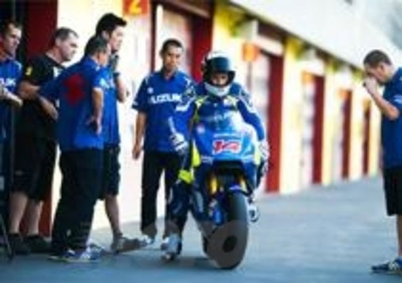 Test al Mugello della Suzuki MotoGP
