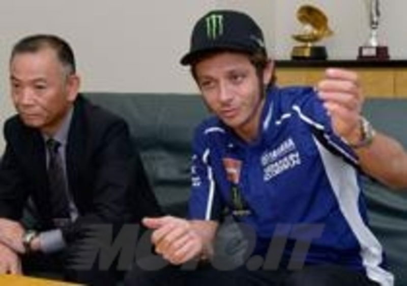 Valentino Rossi e Masao Furusawa
