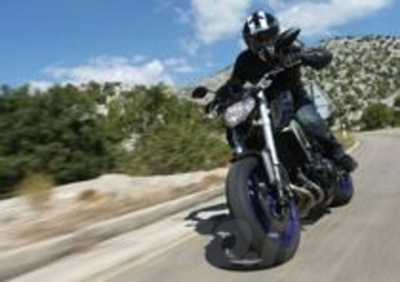 La Yamaha MT-09
