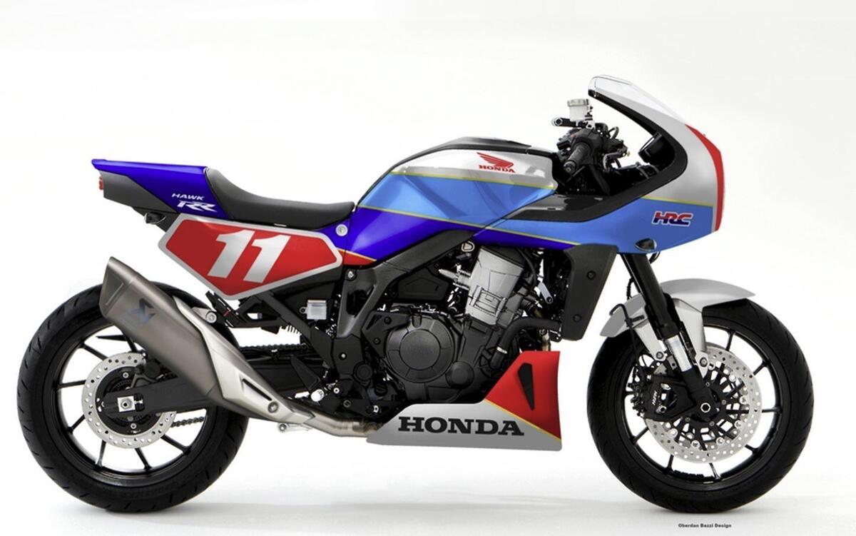 Honda Hawk Rr La Versione Di Oberdan Bezzi News Moto It