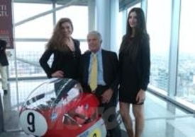 Giacomo Agostini ha partecipato alla presentazione di EICMA 2013
