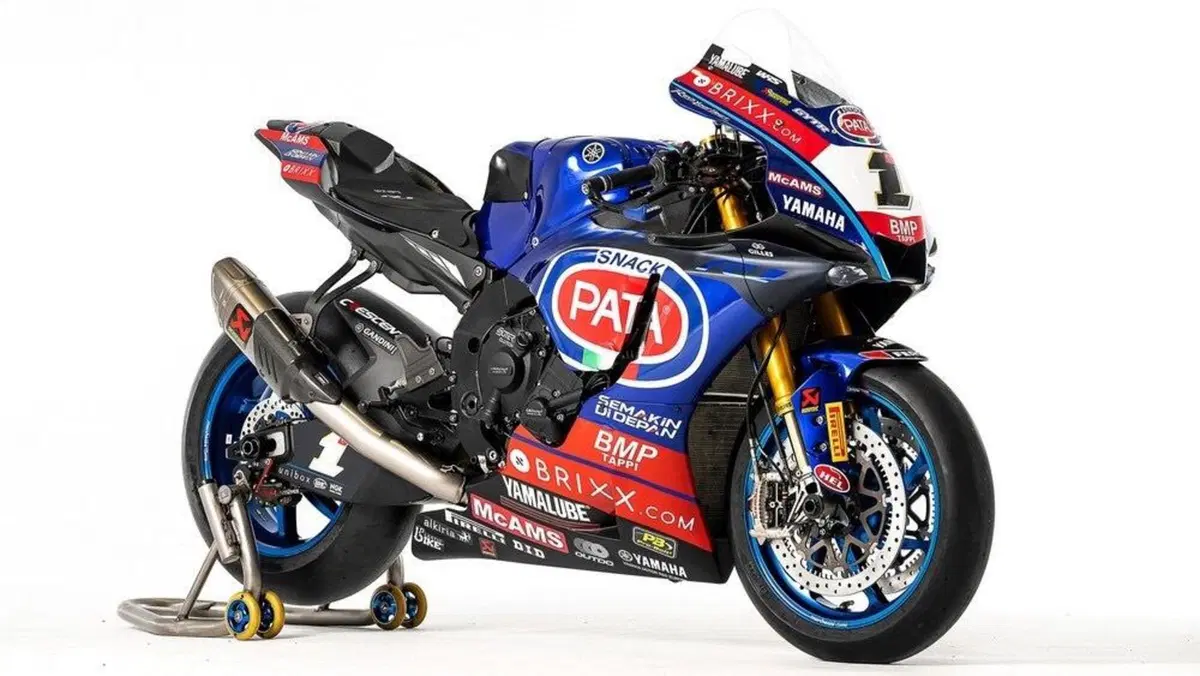 SBK, la livrea dei team Yamaha 2022