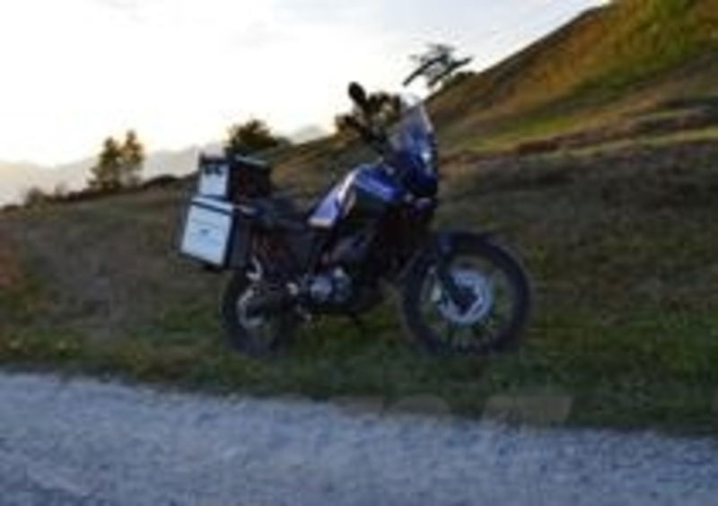 La XT660Z usata nel viaggio
