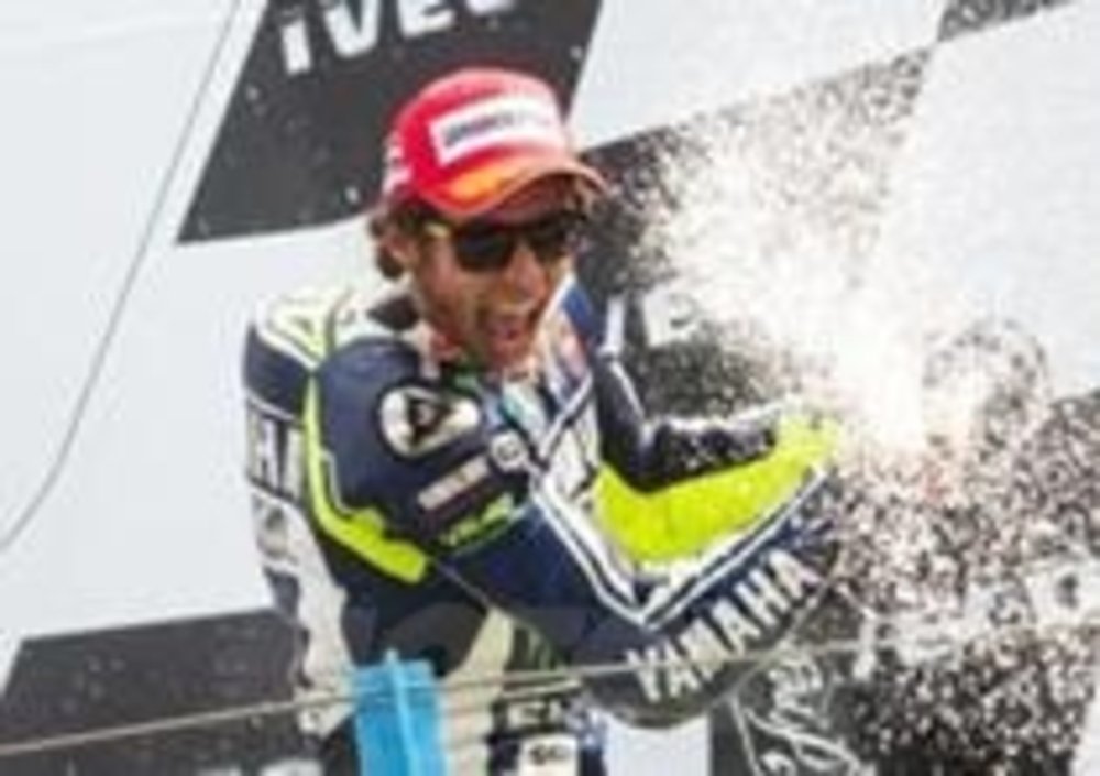 Rossi sul podio di Assen, 2013&amp;nbsp;
