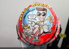 Il casco che Iannone indosserà al Mugello
