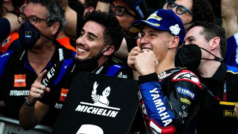 MotoGP 2022. Quartararo (Yamaha): &quot;Rossi leggenda, ma come guida pi&ugrave; forte Marquez&quot;