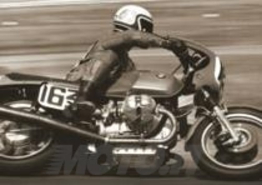 Reg Pridmore, vincitore del primo campionato AMA superbike, con la la BMW R90S, nel 1976
