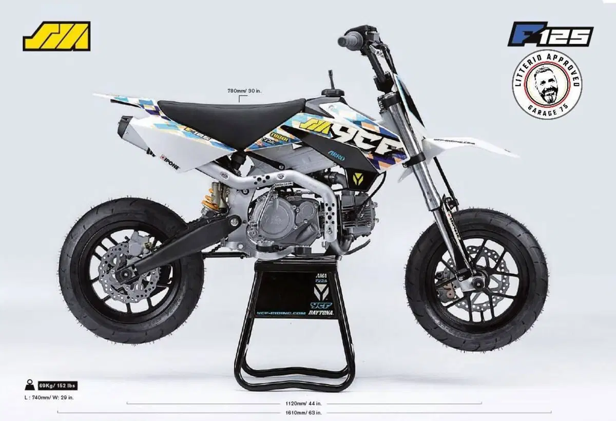 YCF SM 125 (2021 - 23)