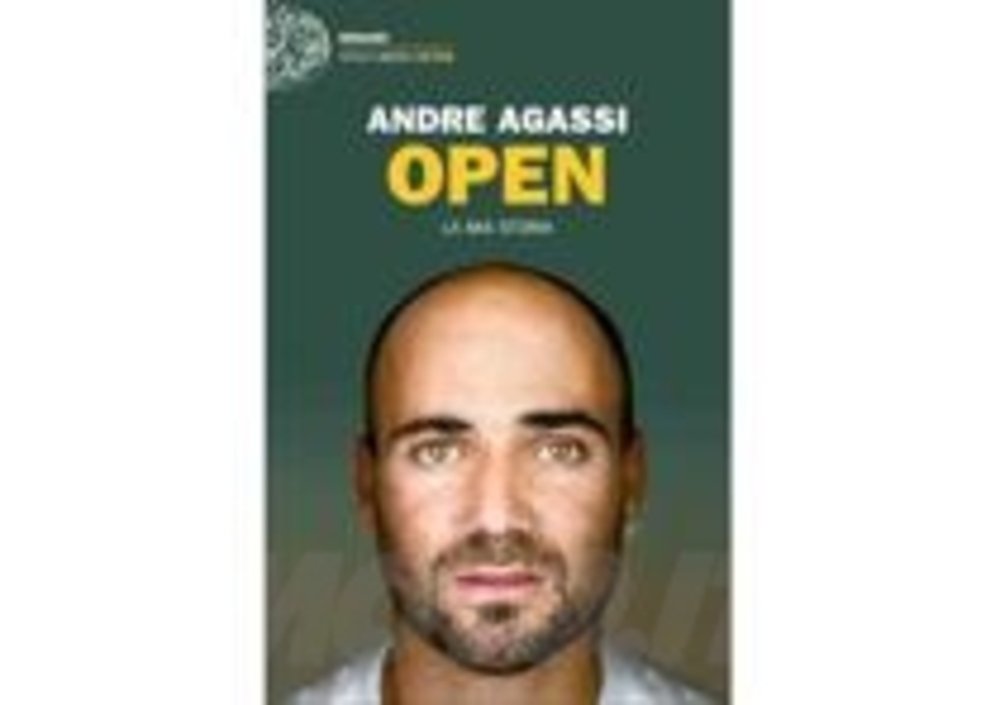 La copertina le libro &amp;quot;Open&amp;quot; di Andre Agassi

