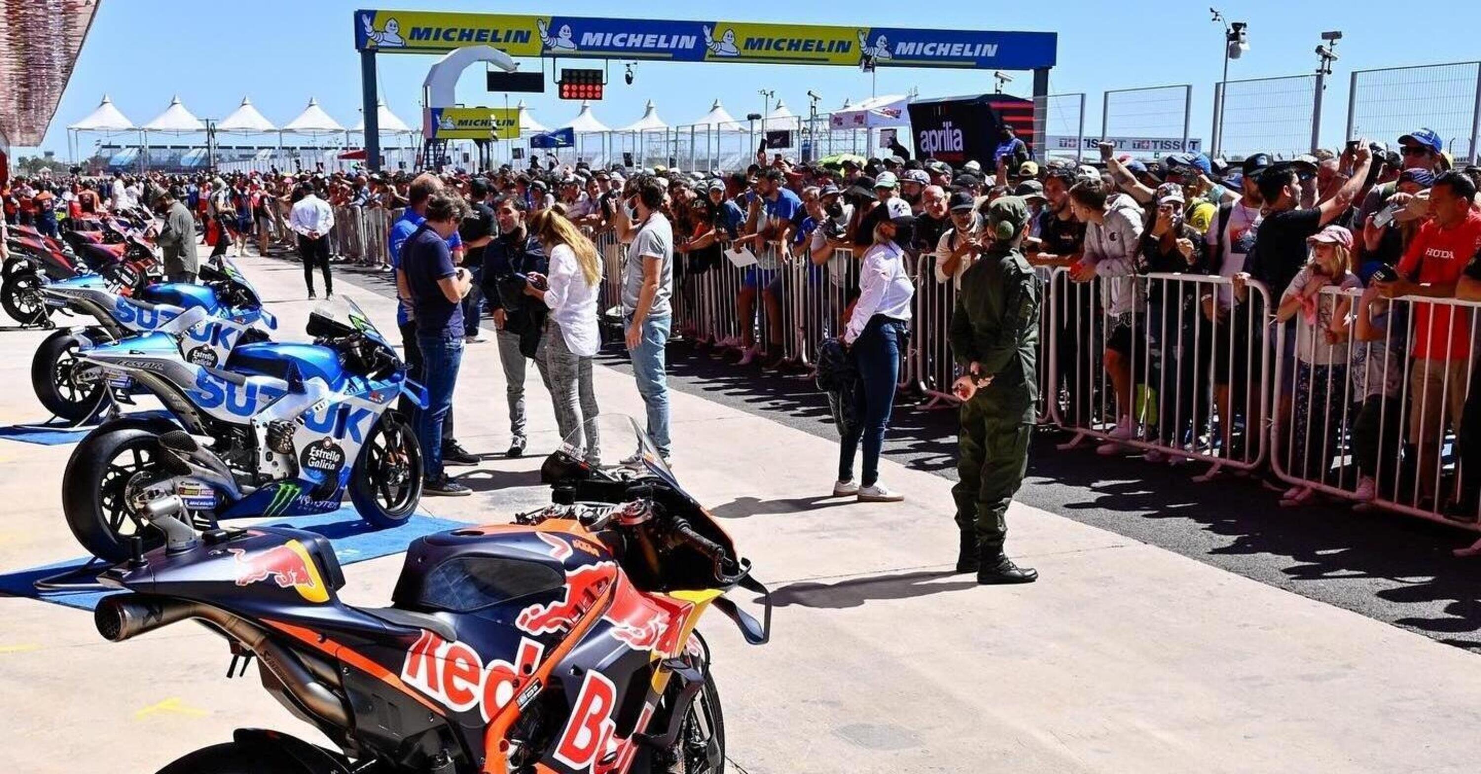 MotoGP 2022. GP Argentina, gran premio confermato ma cambiano di nuovo gli orari