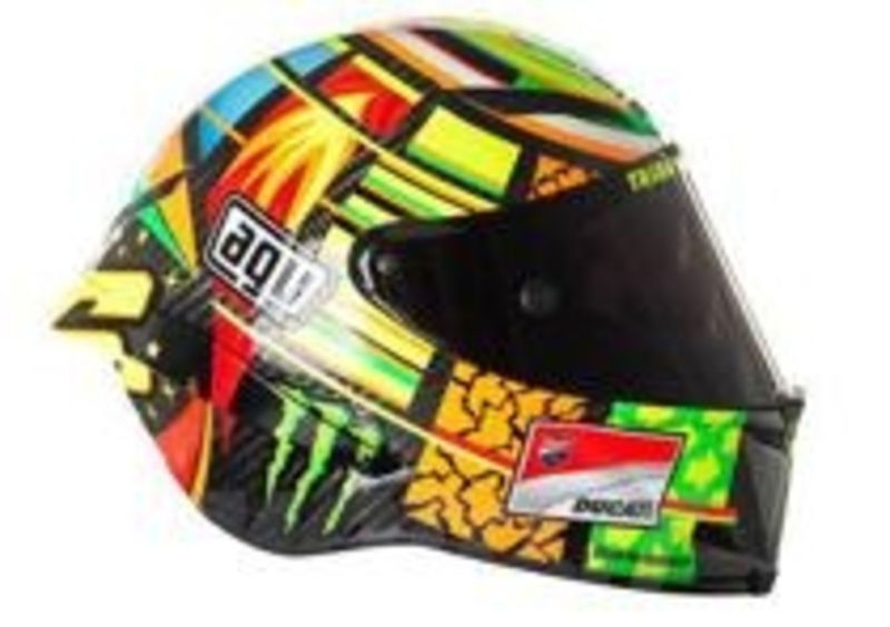 Il casco 2012 di Valentino
