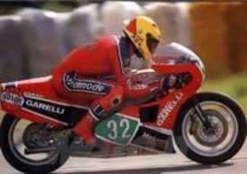 Maurizio Vitali su Garelli 250
