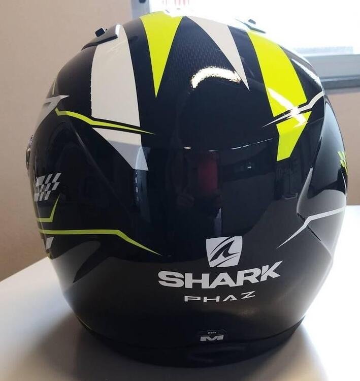 CASCO SHARK RIDILL PHAZ GIALLO Shark Helmets (3)