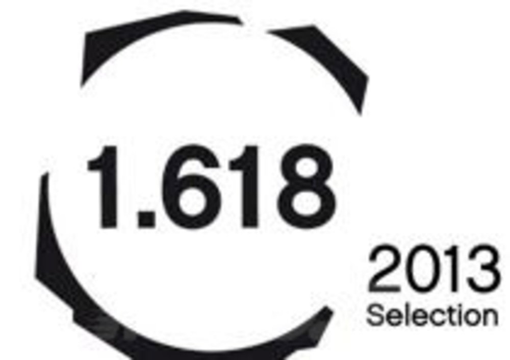 Il logo della edizione 2013 della 1.618 Sustainable Luxury Guide
