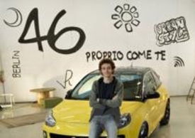 Rossi testimonial dell'ultima campagna Opel Adam
