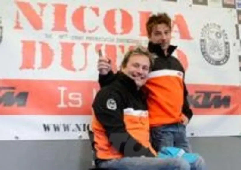 Dutto, &amp;quot;lo Zanardi delle moto&amp;quot;, ha completato la speciale teatro del suo incidente di tre anni fa
