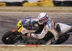 Lucchinelli su Suzuki RG500
