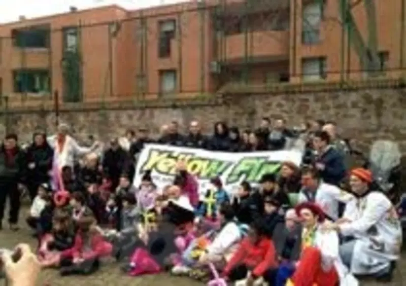 Il club Yellow Fire impegnato in un'attivit&amp;agrave; di solidariet&amp;agrave; &amp;nbsp;
