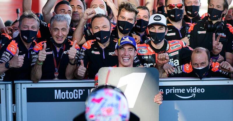 MotoGP 2022. GP Argentina, Aleix Espargaro: &quot;Vincere con Aprilia &egrave; pi&ugrave; bello perch&eacute; non l&#039;ha mai fatto nessuno!&quot;