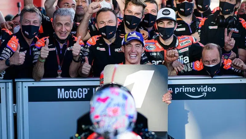 MotoGP 2022. GP Argentina, Aleix Espargaro: "Vincere con Aprilia &egrave; pi&ugrave; bello perch&eacute; non l'ha mai fatto nessuno!"