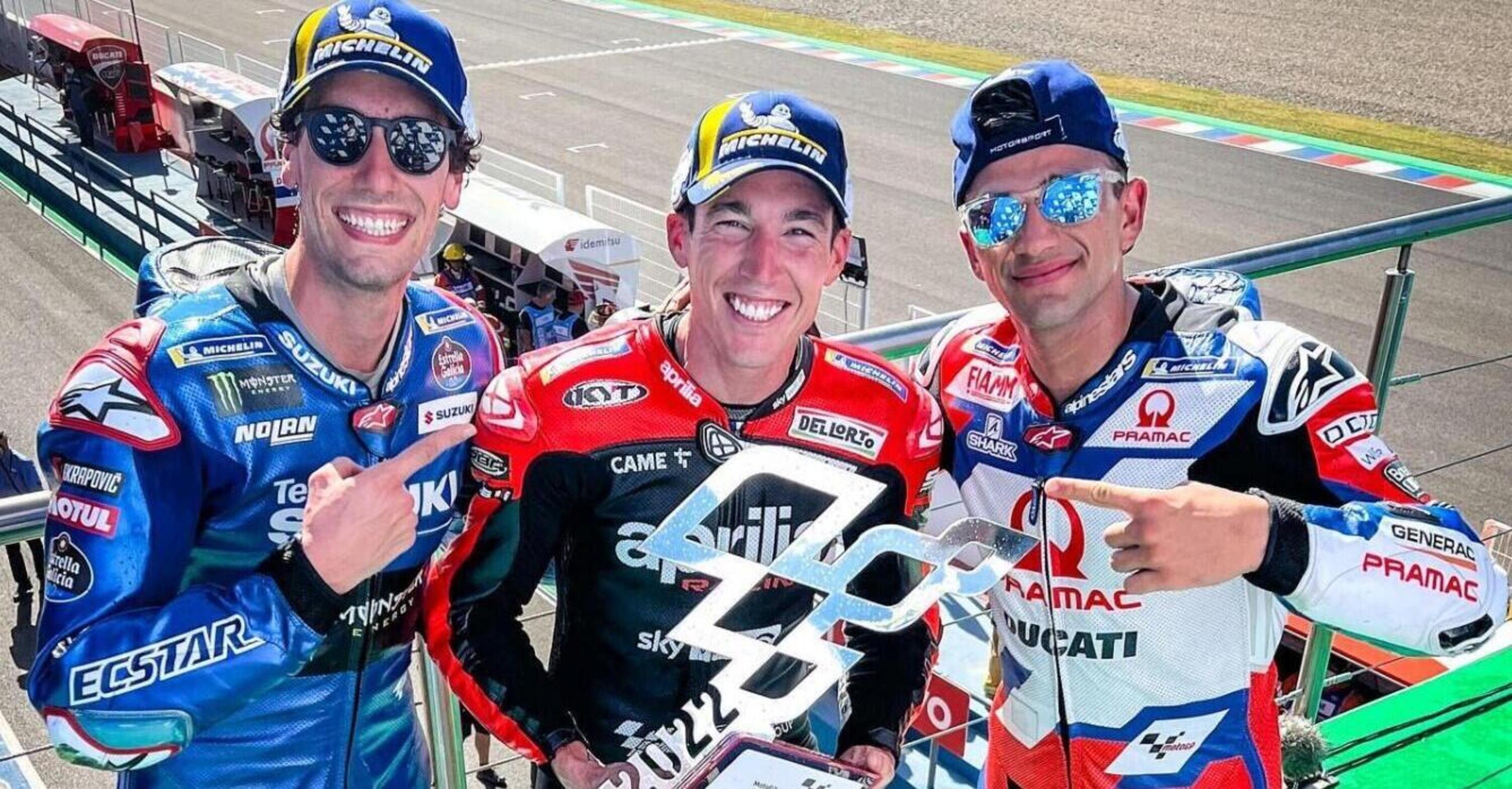 MotoGP 2022. GP Argentina, Jorge Martin: &ldquo;Impensabile vedere una Ducati passata in rettilineo&rdquo;. Alex Rins: &ldquo;Un podio che d&agrave; pi&ugrave; motivazione&rdquo;
