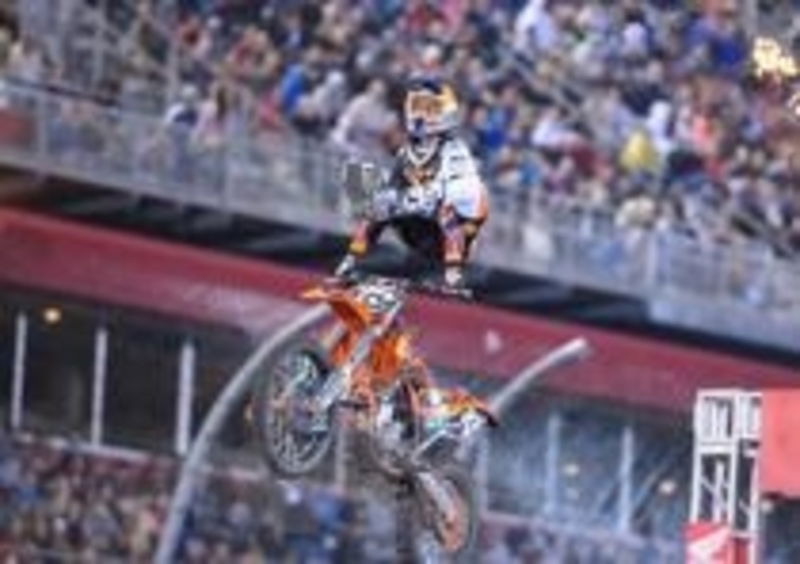 Musquin, vincitore della 250SX
