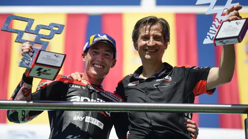 MotoGP 2022. GP Argentina, la vittoria dell'Aprilia raccontata in 16 immagini [GALLERY]