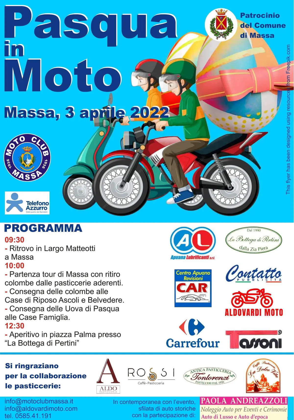 Si è svolta il 3 Aprile "Pasqua in Moto", manifestazione organizzata dal Moto Club Massa (13)