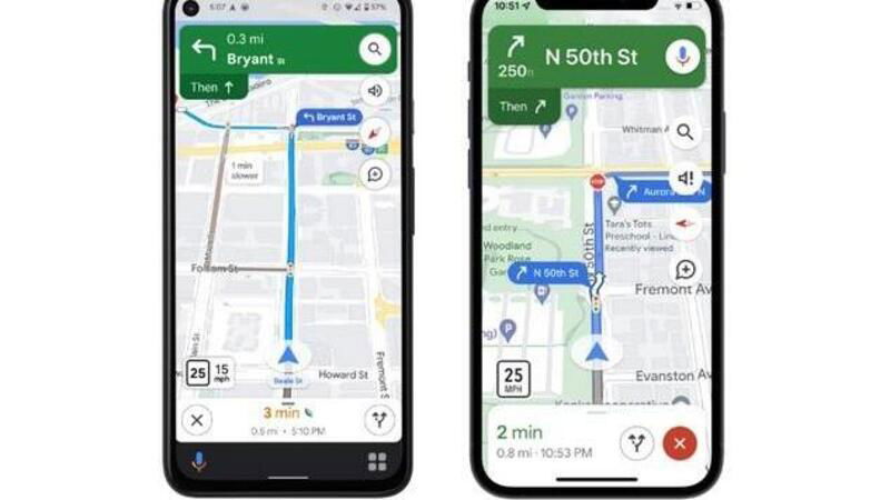 Google Maps, nuove funzioni: pedaggi, mappe pi&ugrave; dettagliate e navigazione con Apple Watch