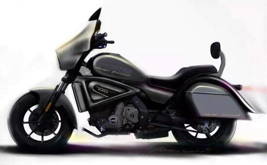 La 700 in versione bagger