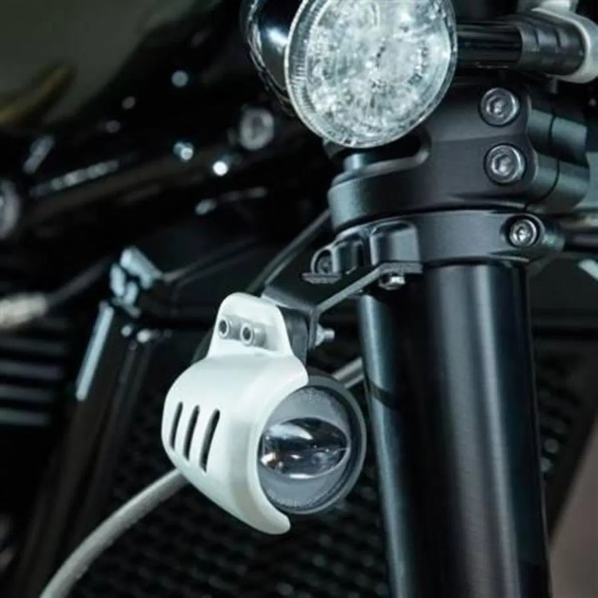 Coppia Fari Antinebbia a Led Originali per Triumph (2)