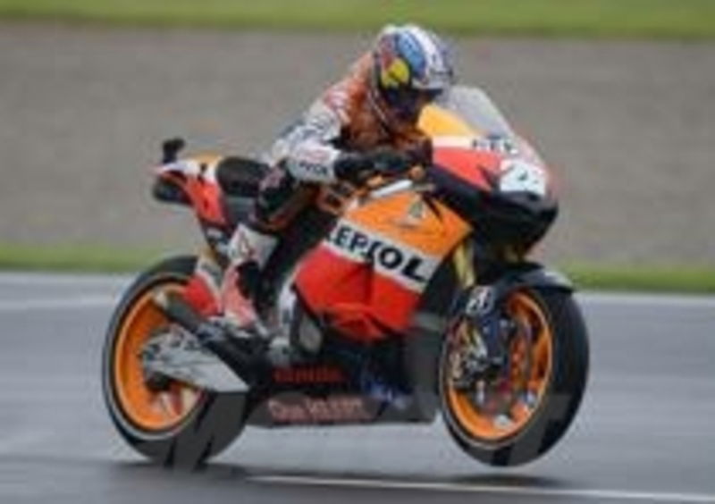 Pedrosa durante la gara di Valencia
