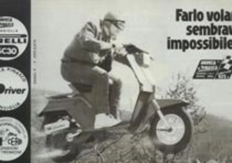 Una delle pubblicit&amp;agrave; dell'epoca, fattore di successo per Pinasco
