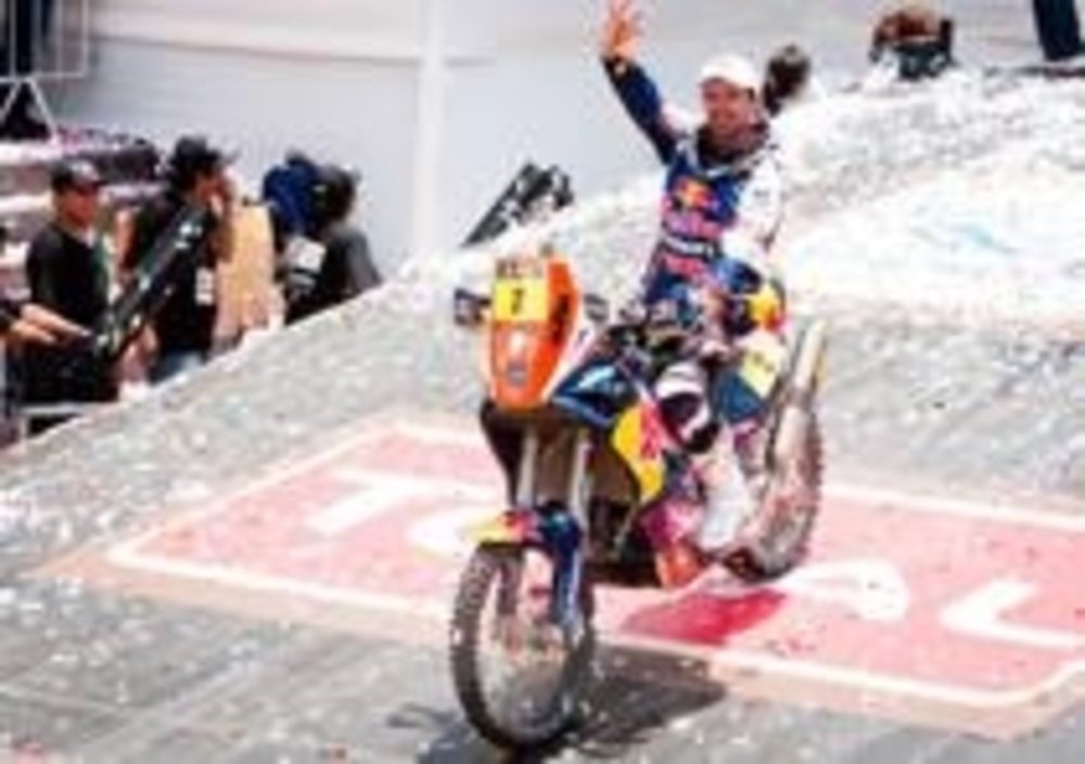 Despres sul podio della Dakar 2012
