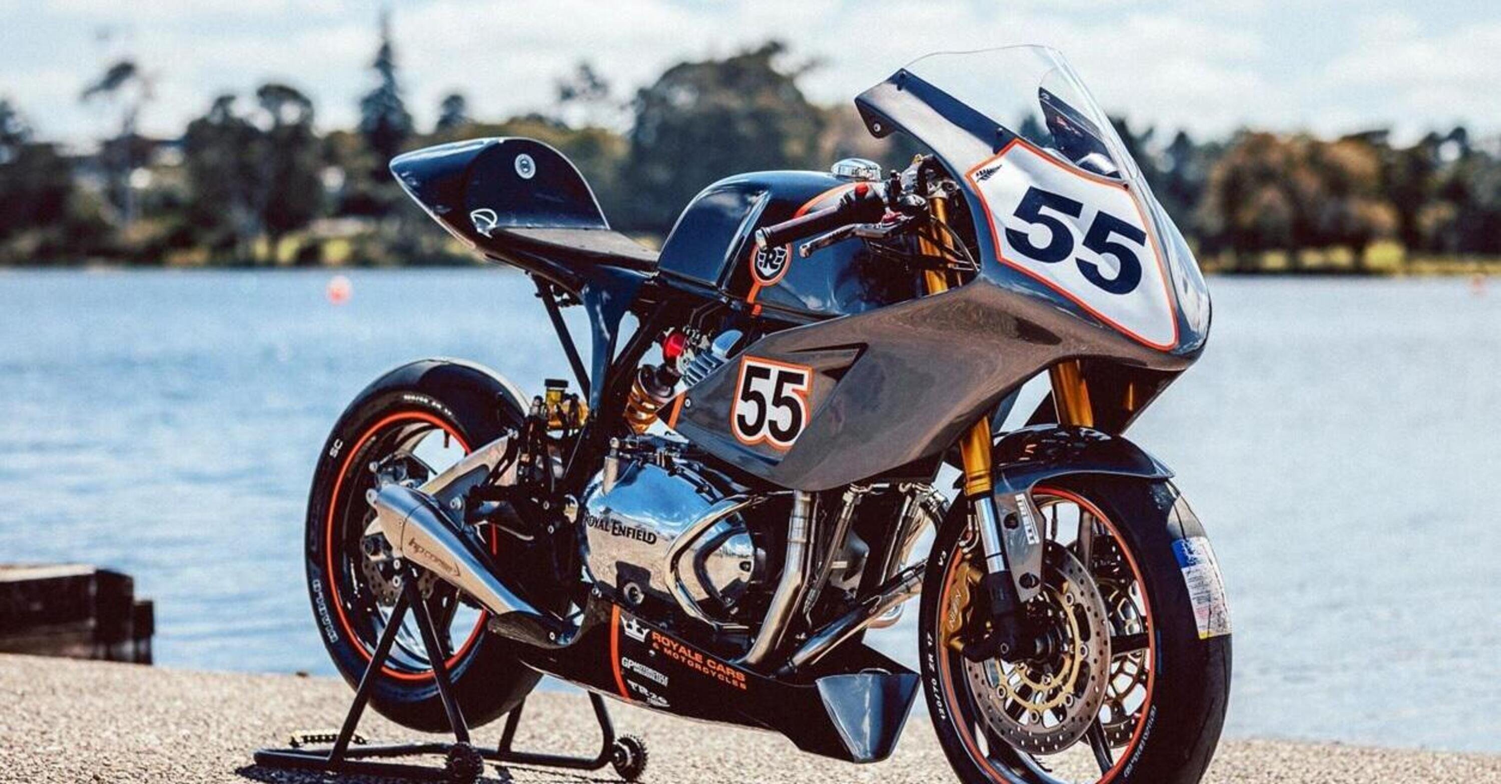 Royal Enfield No. 55 GT 650 Production Racer