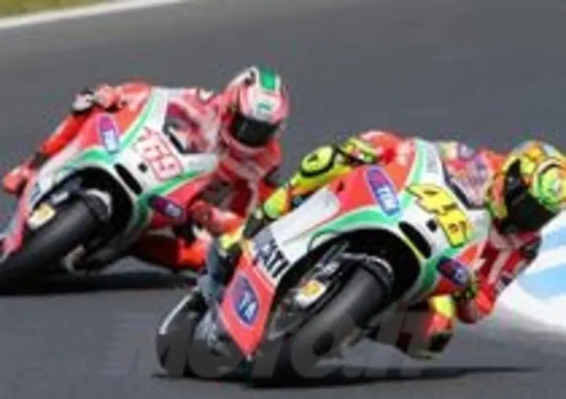 Rossi e Hayden
