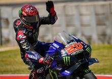 MotoGP 2022. GP delle Americhe ad Austin, Fabio Quartararo: “Bastianini è il più costante”