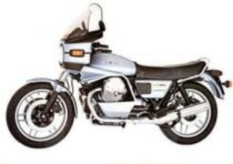 La Moto Guzzi SP Mille originale
