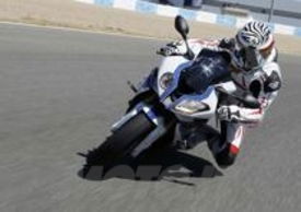 La BMW HP4 sul Circuito di Jerez de la Frontera
