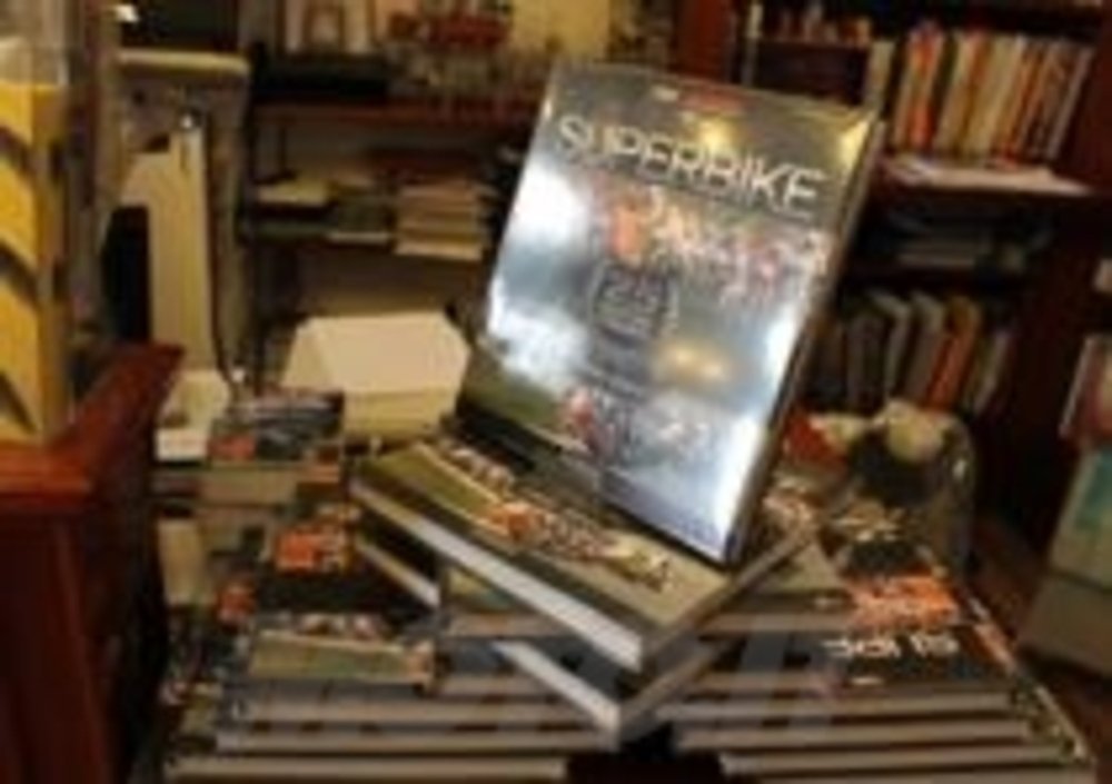 Il libro Superbike 25 Exciting Years presentato da Claudio Porrozzi
