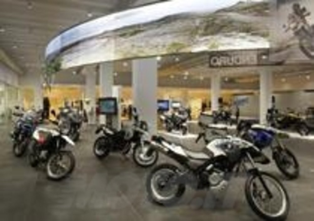 Una concessionaria BMW Motorrad
