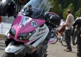 T-Max Yamaha griffato Giro d'Italia
