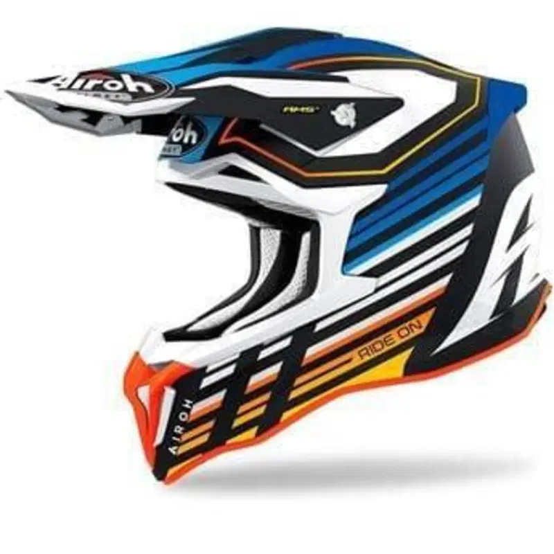 TRIMBOLIMOTO CASCO OFF ROAD ENDURO CROSS AIROH STR