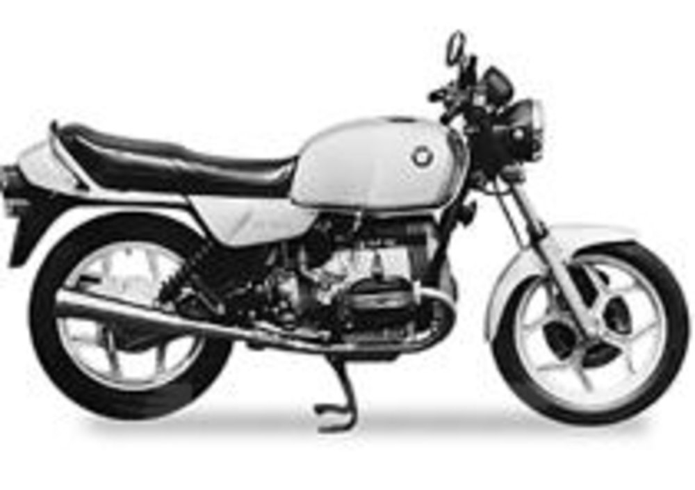 La moto in configurazione originale
