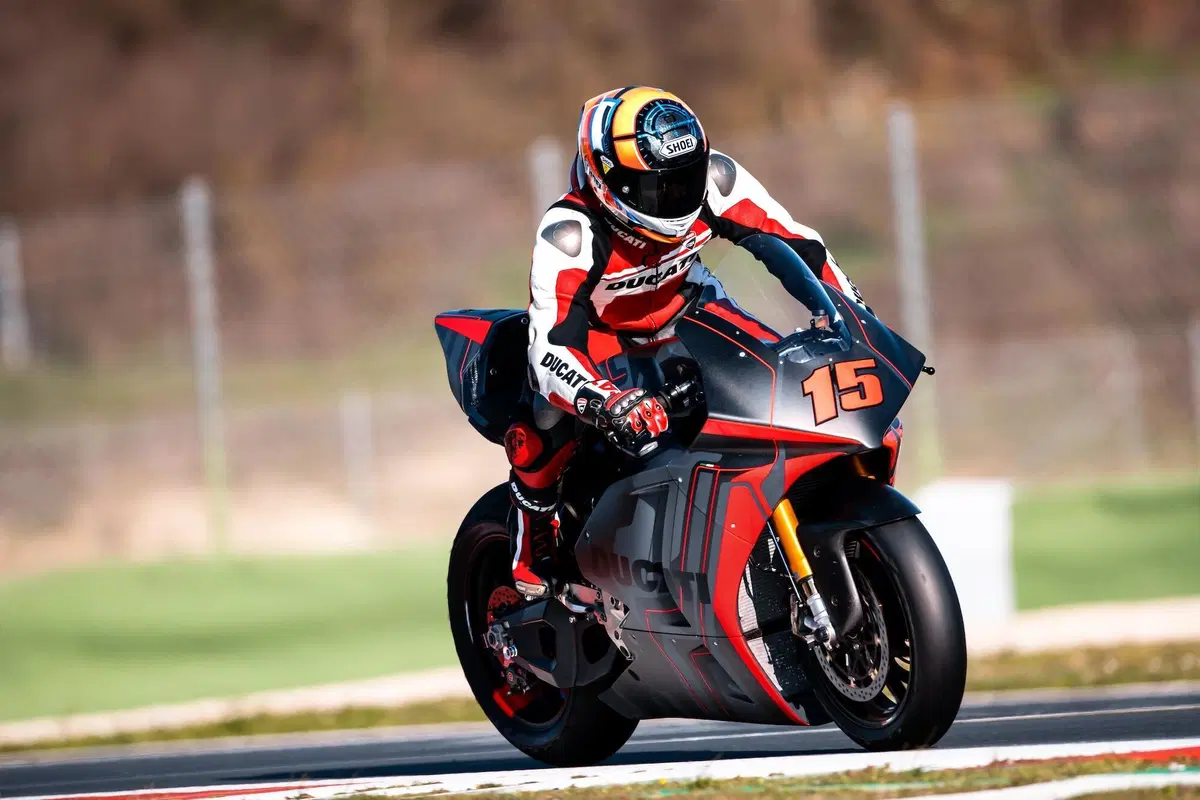 MotoGP: la Ducati MotoE gira a Vallelunga [VIDEO] (2)