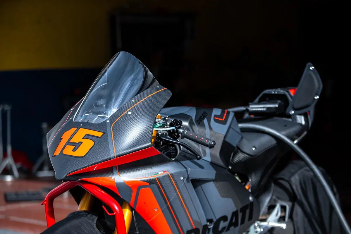 MotoGP: la Ducati MotoE gira a Vallelunga [VIDEO] (3)