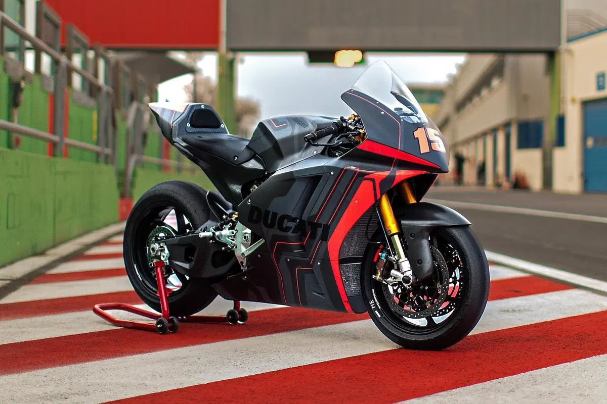 MotoGP: la Ducati MotoE gira a Vallelunga [VIDEO] (5)