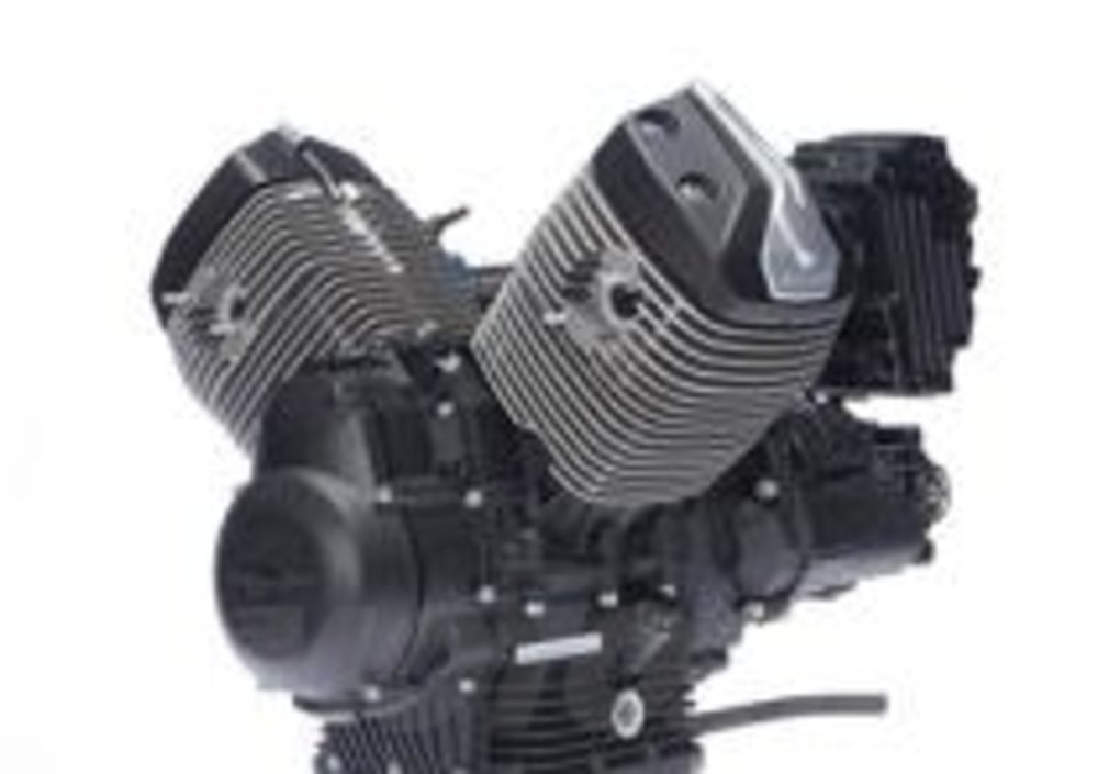Il motore della MotoGuzzi V7 2012
