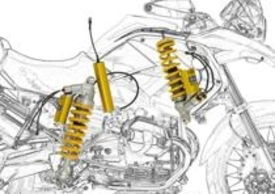 Öhlins Mechatronic utilizza il comando al manubrio dell'ESA e le sue modalità di funzionamento sono indicate attraverso il display LCD di serie della GS